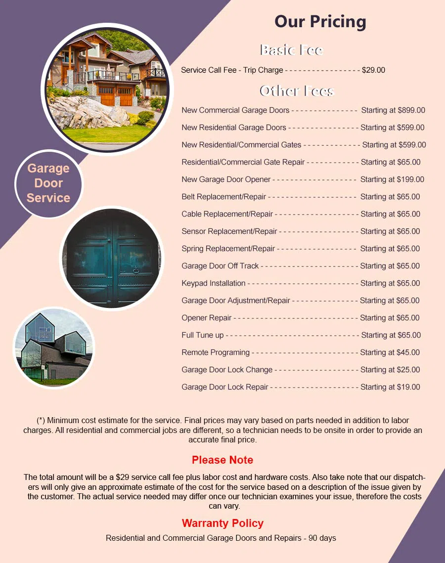 Community Garage Door Service Alexandria, VA 571-789-2375